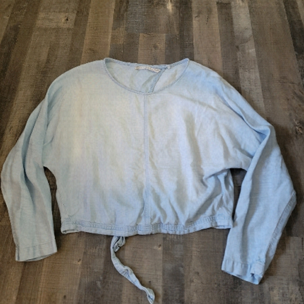 CHELSEA & Violet tie back long sleeve size large